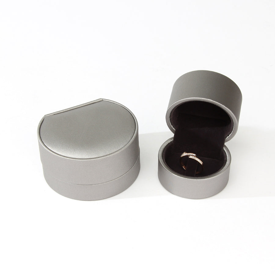 Silver leather jewelry exquisite gift box