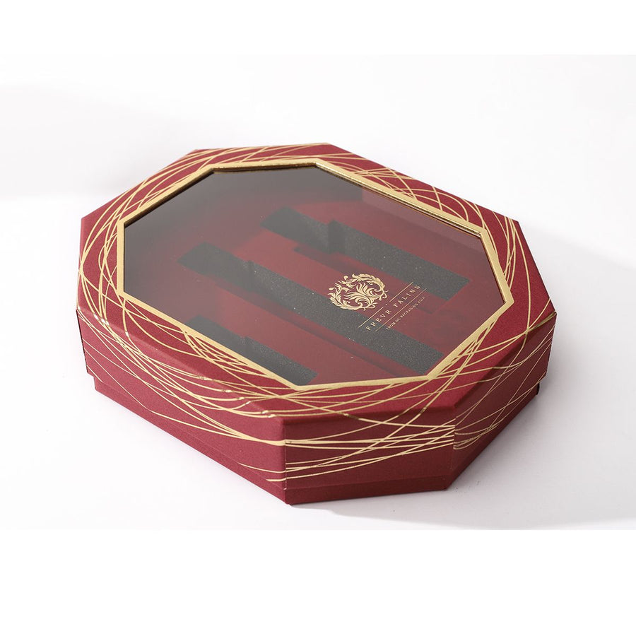 Lid&Base Box With Window For Perfume Packaging