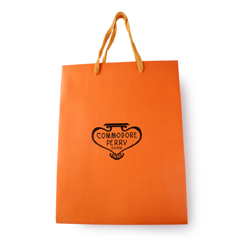 Orange Paper Bag
