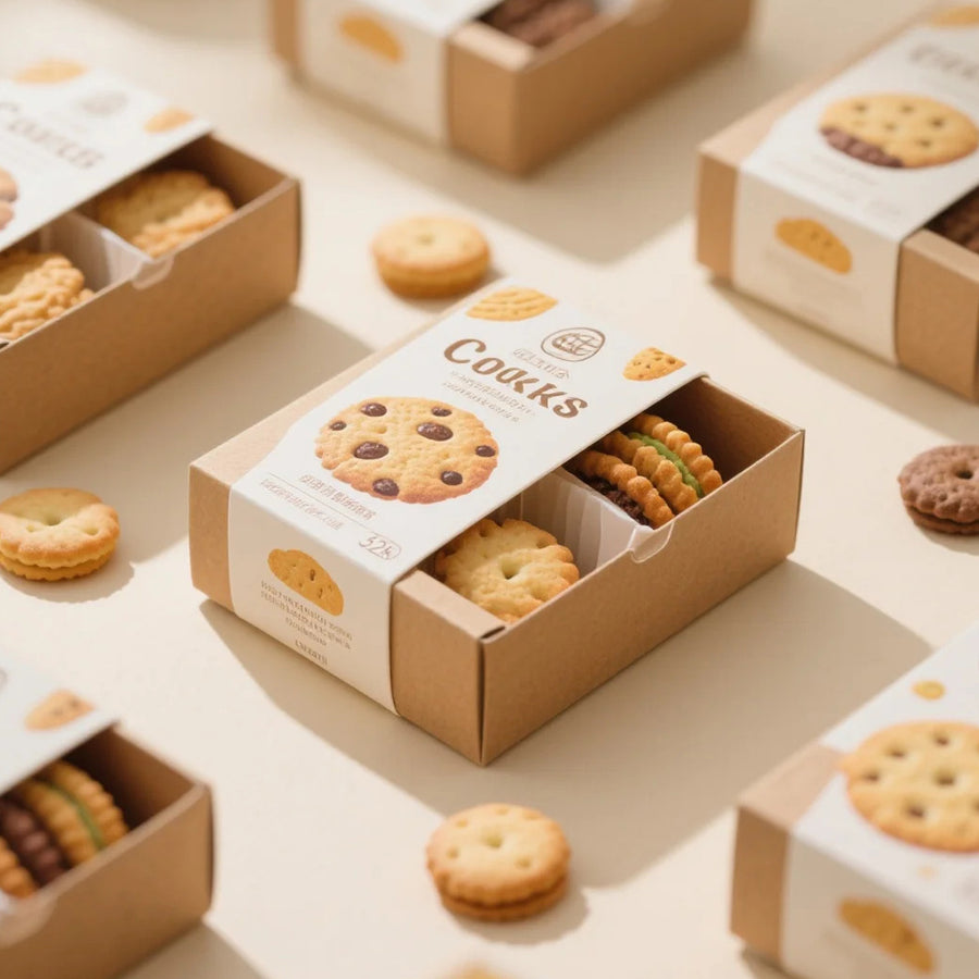 Custom Cookie Paper Box with Sleeve