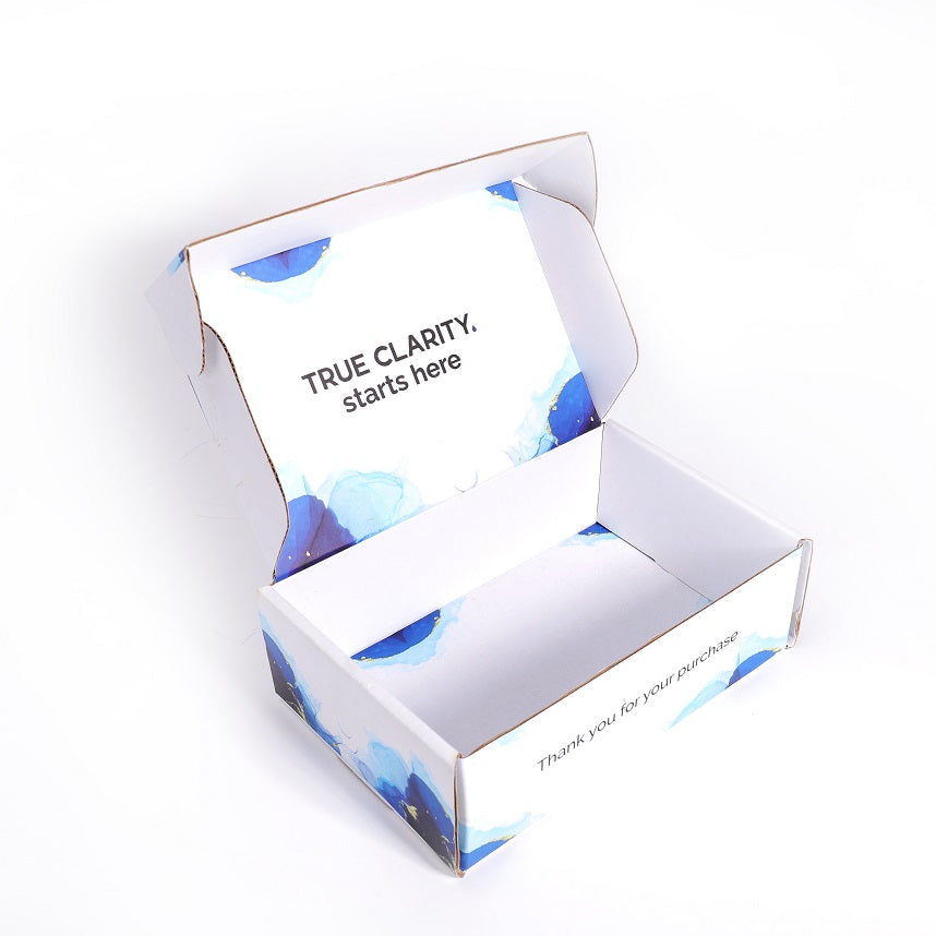 White Custom Corrugated Box