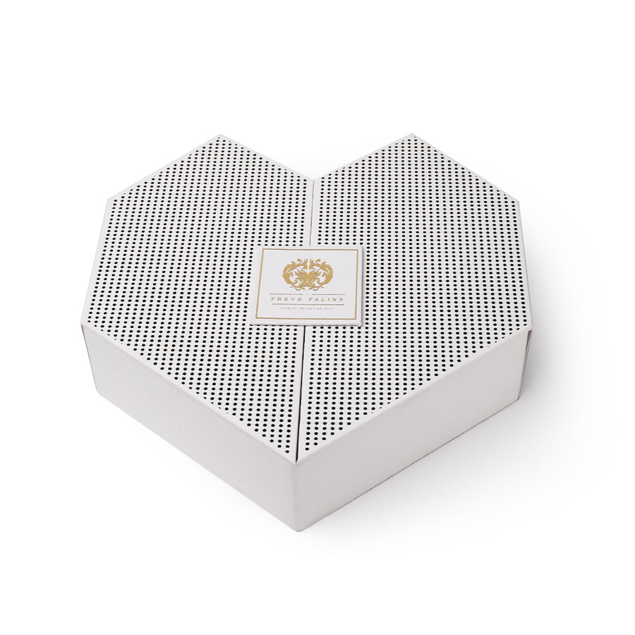 Paper Heart Shape Perfume Packaging box