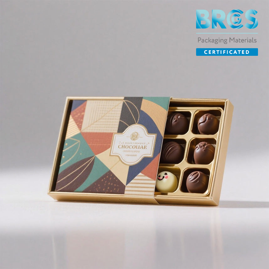 Chocolate Drawer Box with Sleeve