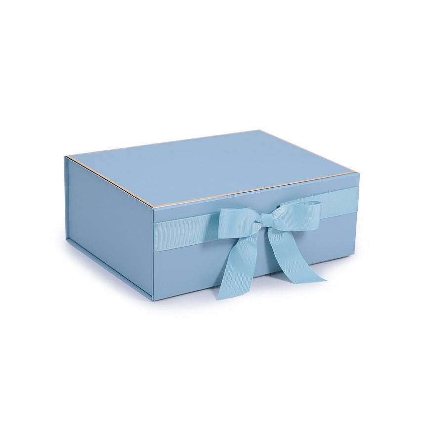 Folding Gift Box with Ribbon