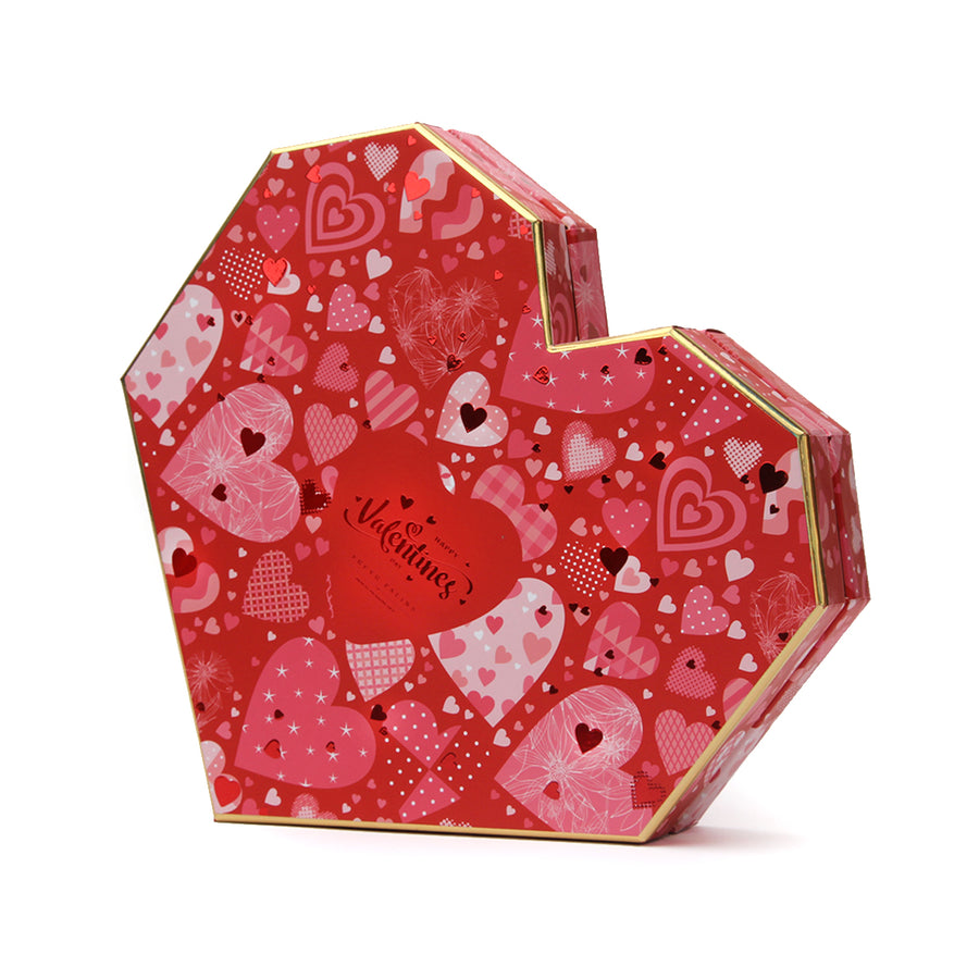 Top&Base Heart Box High-end Chocolate Packaging Box