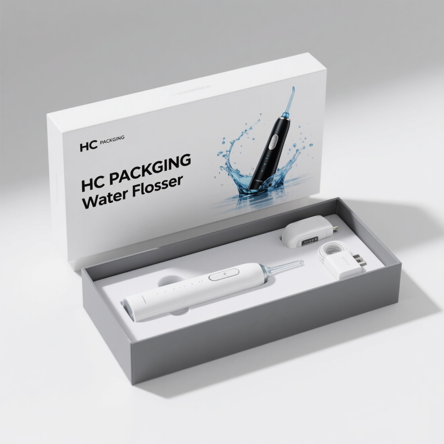Lid and Base Box for Water Flosser