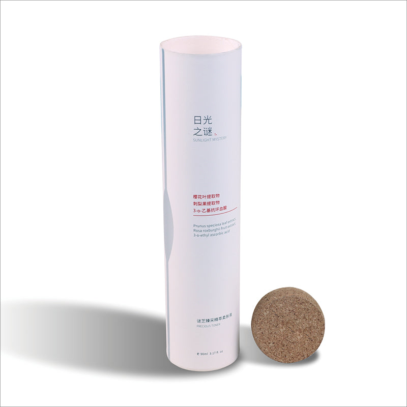 Beauty product paper tube box