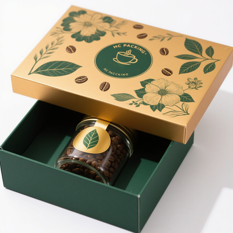Cardboard Box for coffee bean