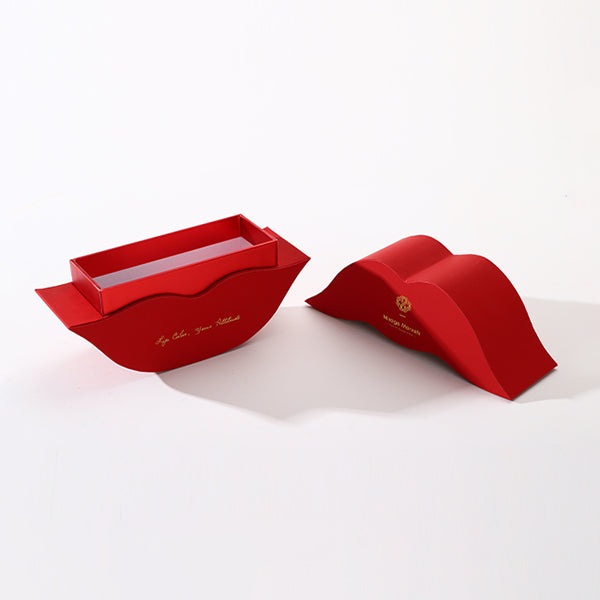 Red Leather Lipstick Gift Box