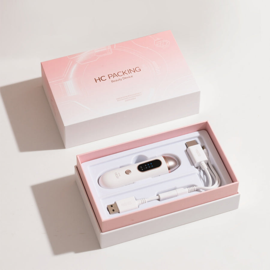 Lid and Base Box for Beauty Device